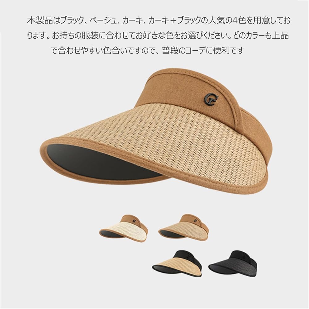 バーバリー ゴルフ 2way サンバイザー ノバチェック ベージュ　麦わら帽子 バーバリー ゴルフ 2way サンバイザー ノバチェック ベージュ